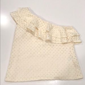 NWT Banana republic one shoulder top